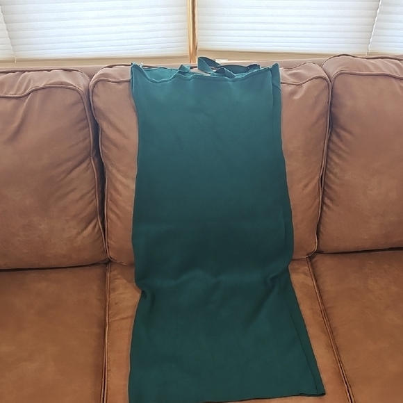 Abercrombie & Fitch Midi Green Dress - Picture 4 of 5